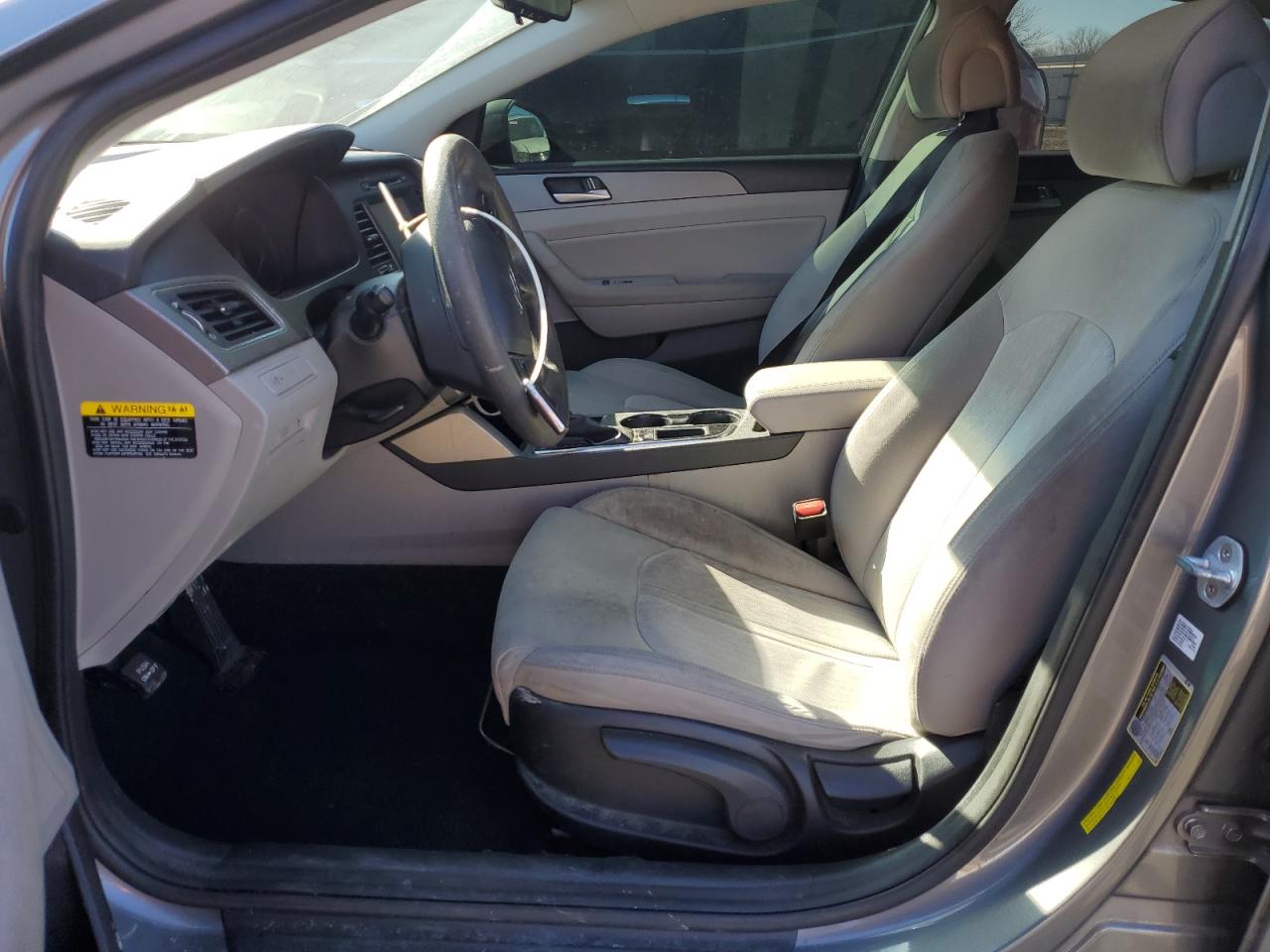 2017 Hyundai Sonata VIN KMHE24L16HA060104 Copart auction photo, front end damage thumbnail 7