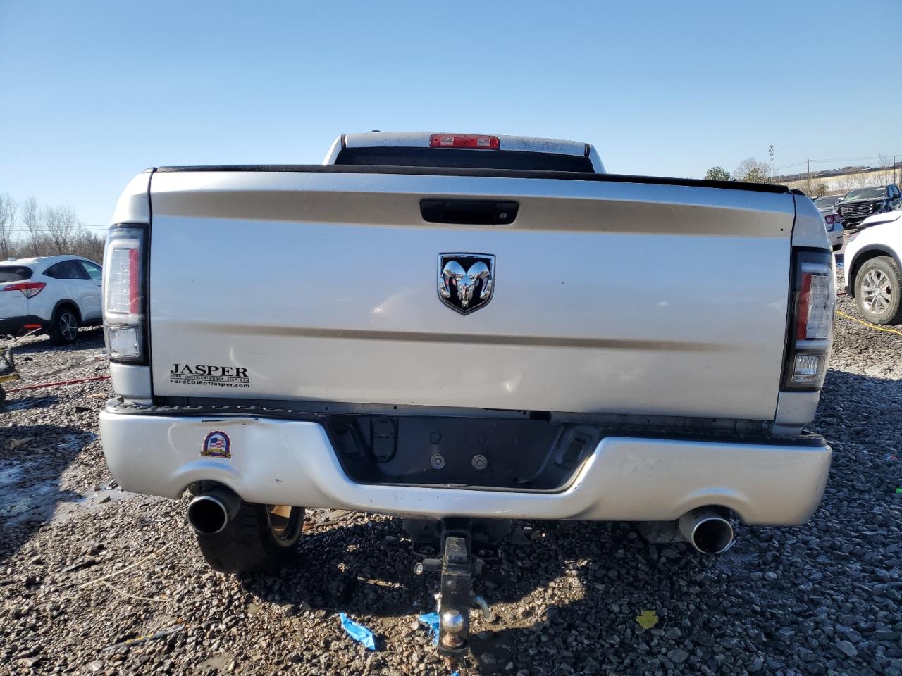 2014 RAM 1500 VIN 1C6RR6FT1ES243353 Copart auction photo, front end / mechanical damage thumbnail 6
