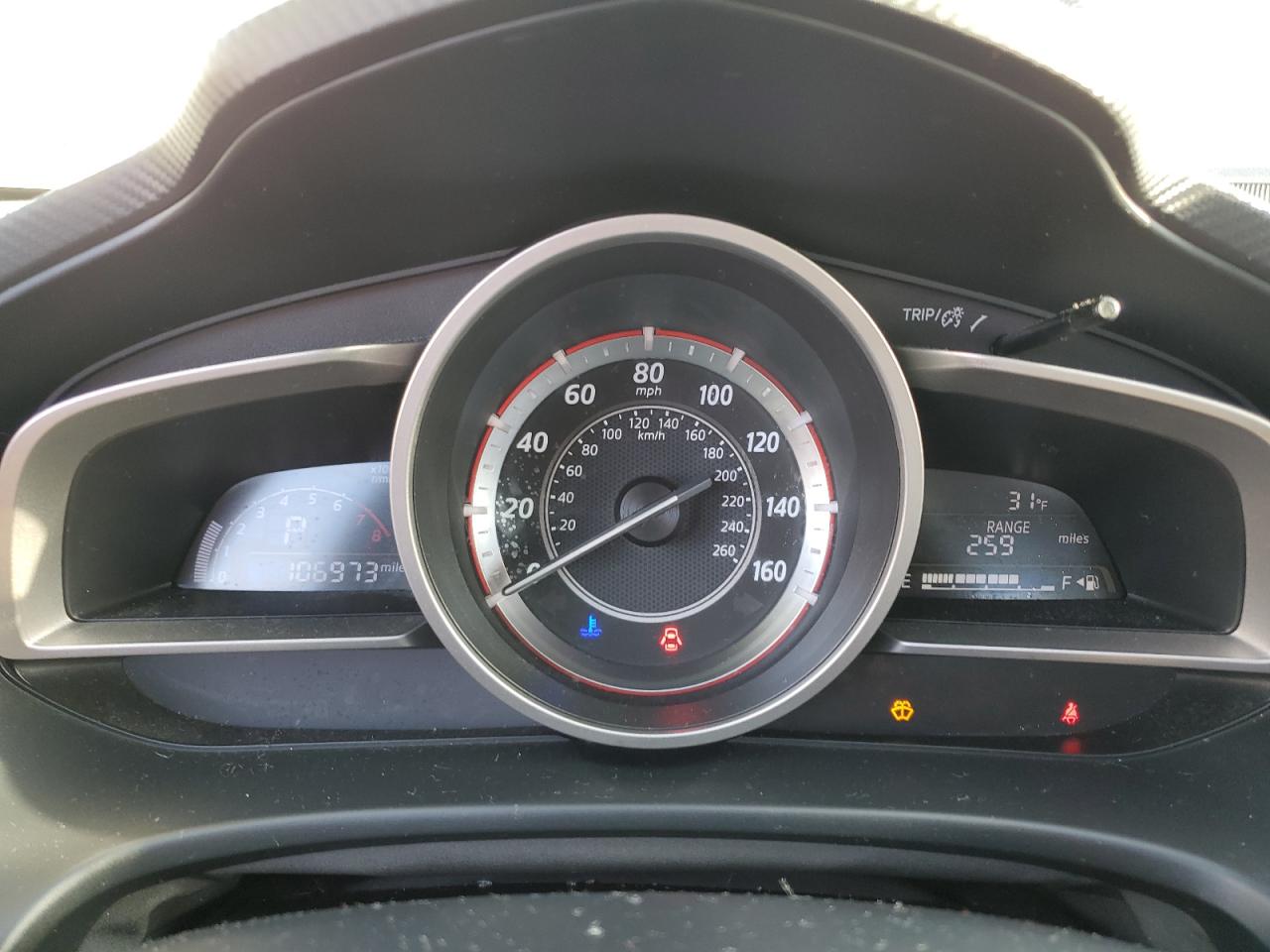 2016 Mazda 3 VIN JM1BM1U77G1313626 Copart auction photo, front end damage thumbnail 9