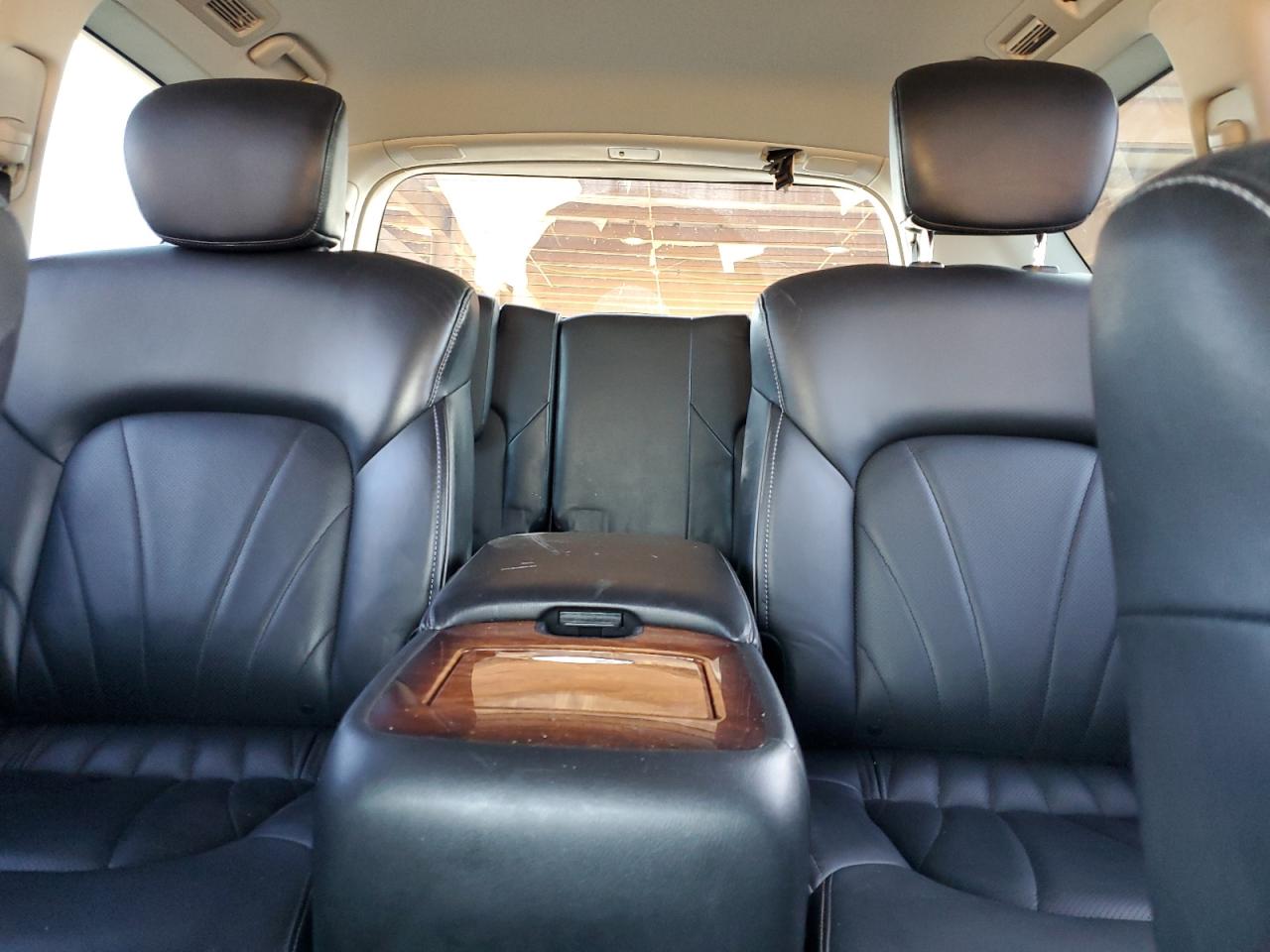 2017 Infiniti QX80 VIN JN8AZ2NF1H9645061 Copart auction photo, front end damage thumbnail 10