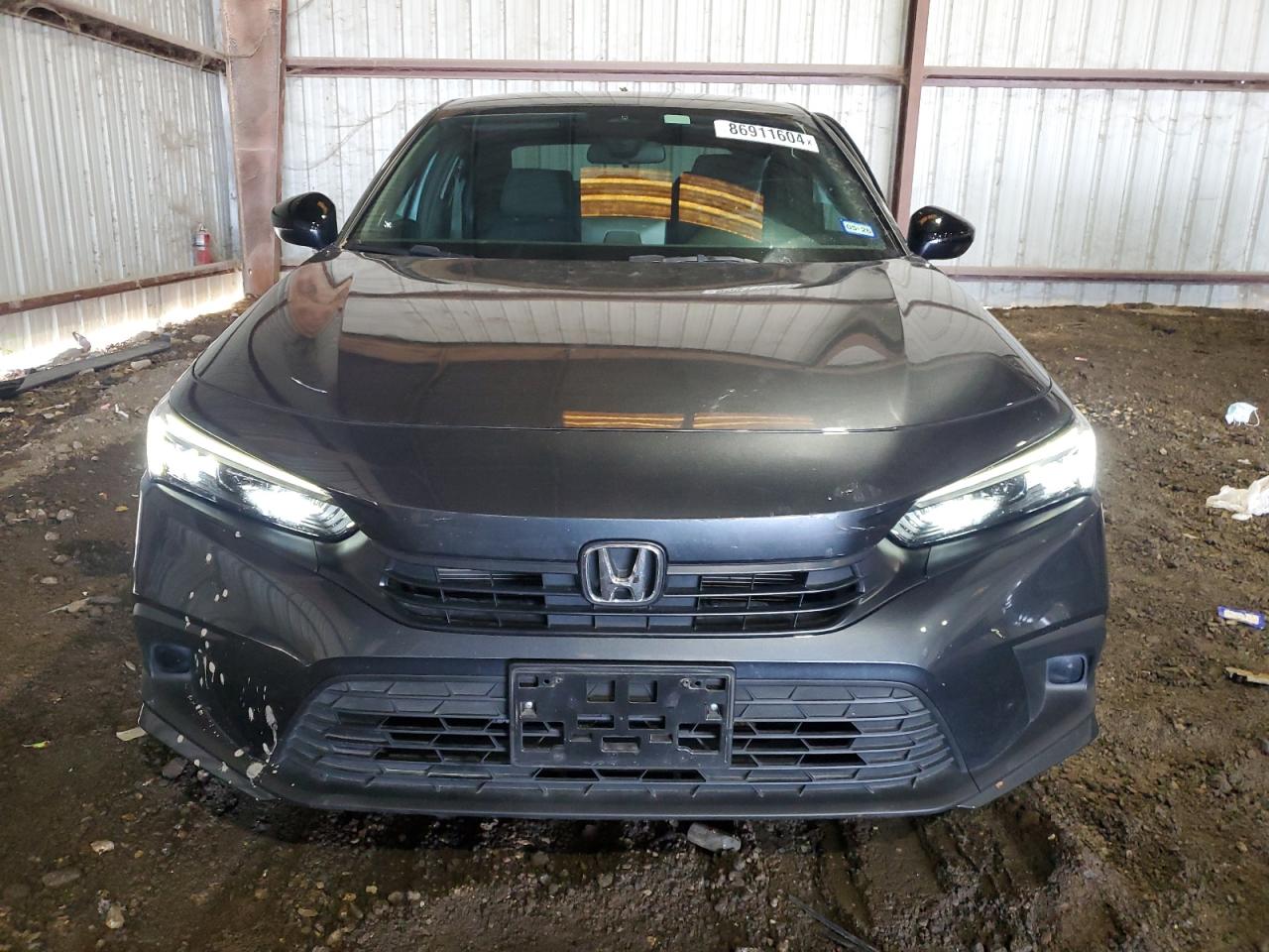 2024 Honda Civic VIN 2HGFE2F59RH586279 Copart auction photo, side / rear end damage thumbnail 5