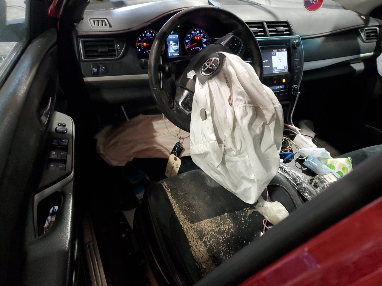 2016 Toyota Camry VIN 4T1BF1FK5GU611999 Copart auction photo, front end damage thumbnail 8