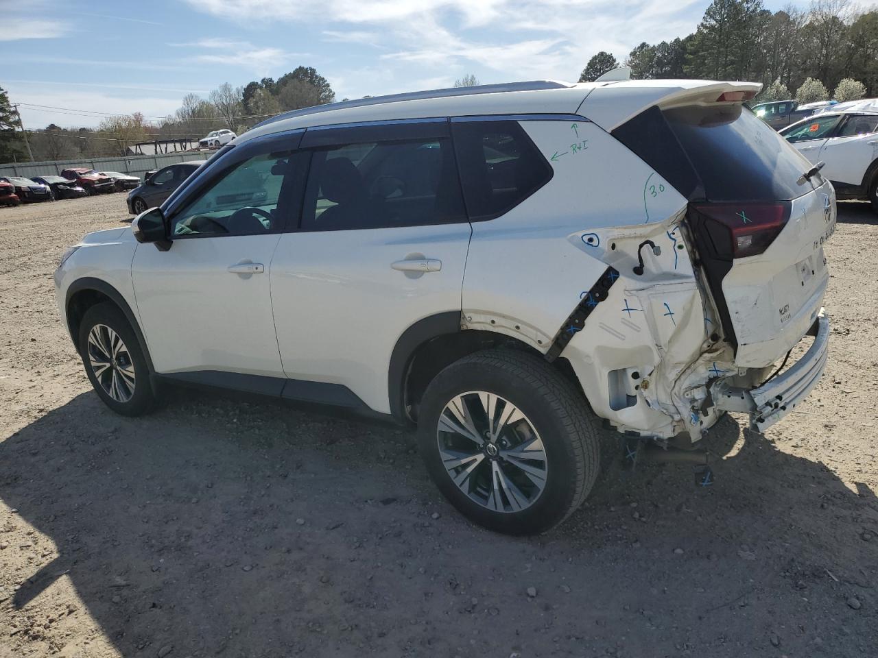 2021 Nissan Rogue VIN 5N1AT3BA0MC720045 Copart auction photo, rear end / minor dent/scratches damage thumbnail 2