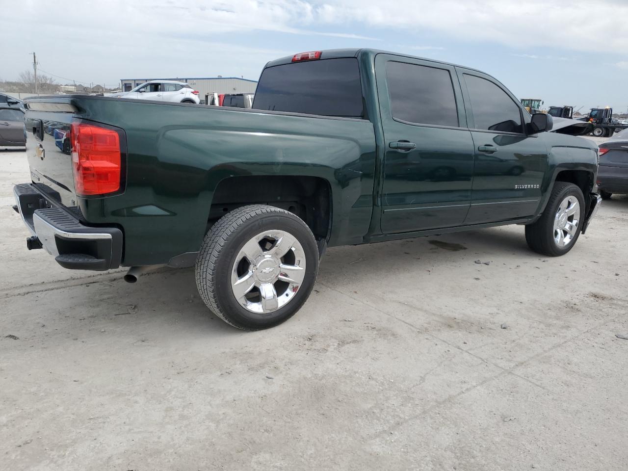2015 Chevrolet Silverado VIN 3GCPCREH3FG247400 Copart auction photo, front end damage thumbnail 3