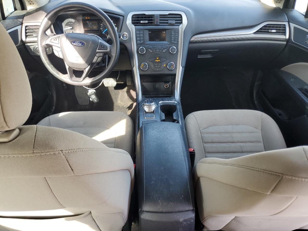 2019 Ford Fusion VIN 3FA6P0G71KR111917 Copart auction photo, front end / rear end damage thumbnail 8