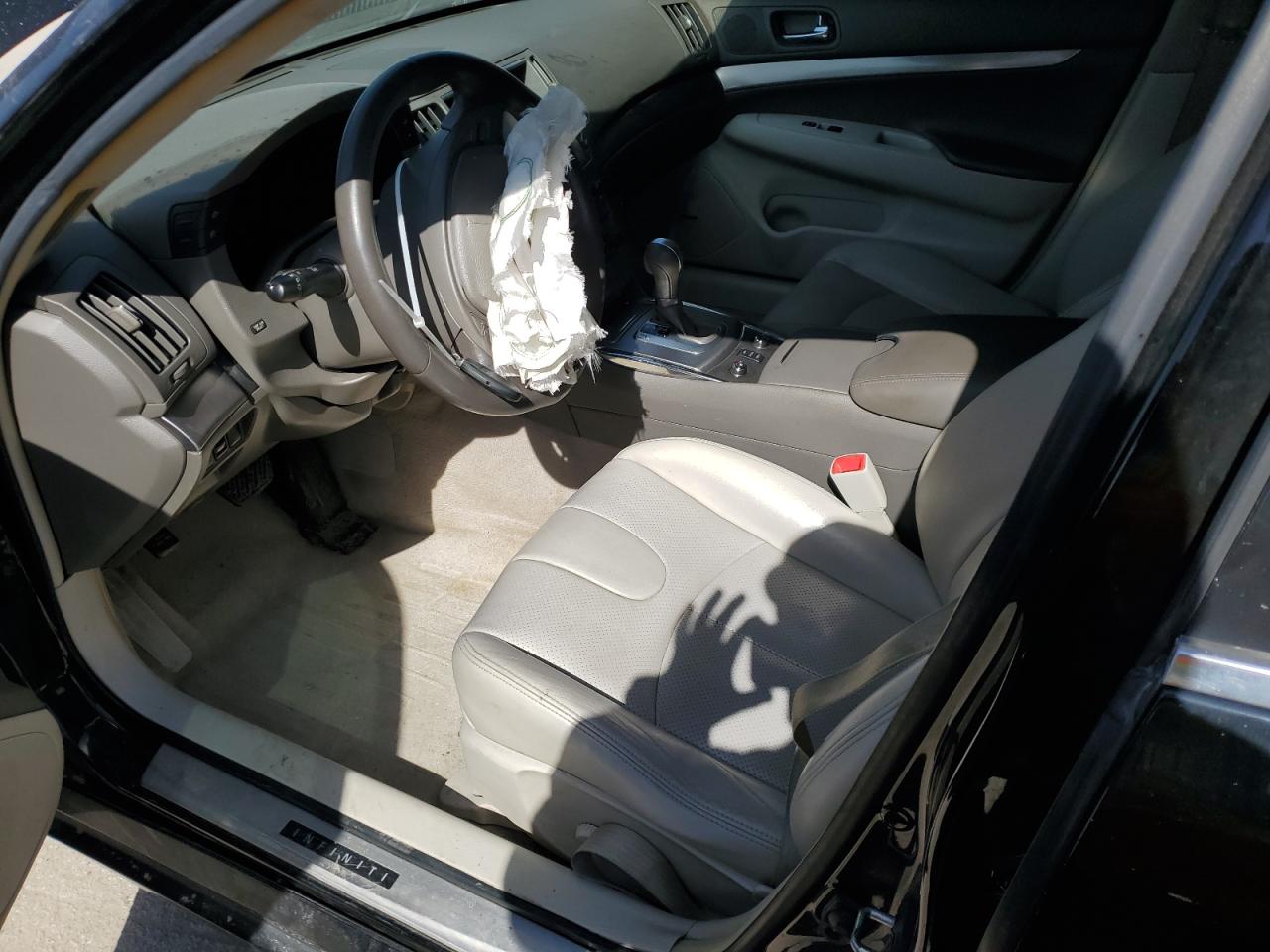 2015 Infiniti Q40 VIN JN1CV6AR7FM521221 Copart auction photo, front end damage thumbnail 7