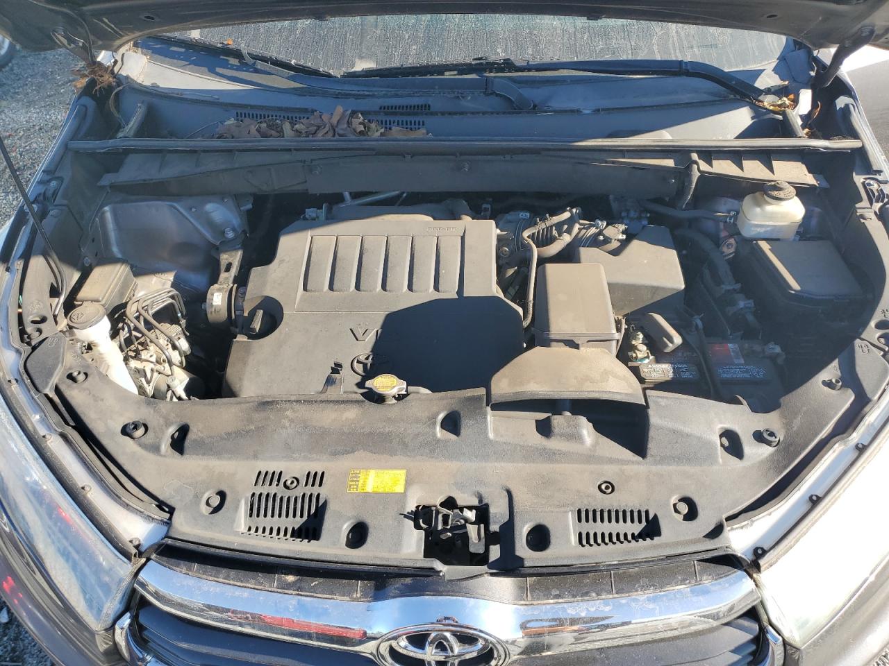 2014 Toyota Highlander VIN 5TDYKRFH5ES024328 Copart auction photo, side / top/roof damage thumbnail 12