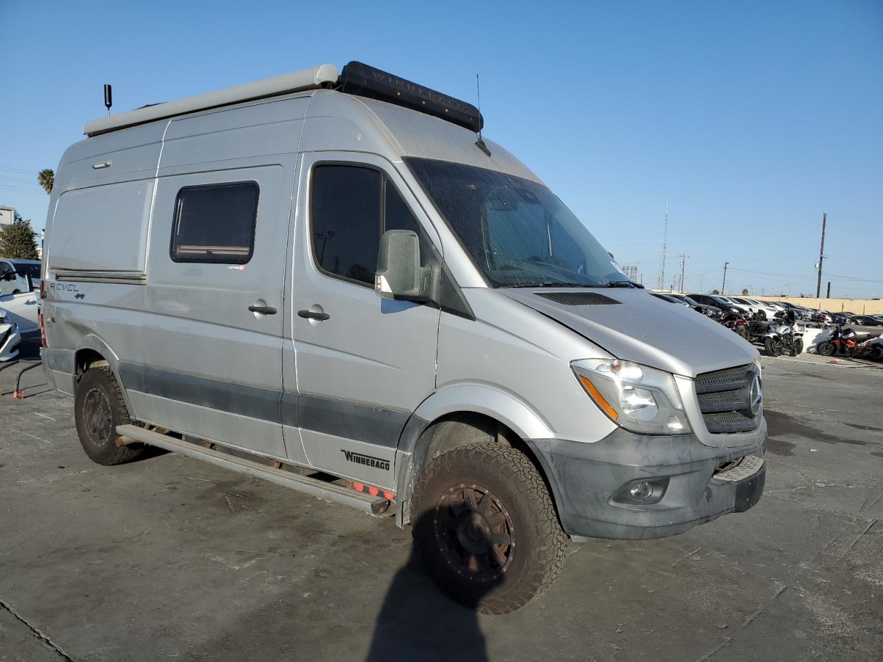 2018 Mercedes-Benz Sprinter VIN WD3FE7CD2JP634514 Copart auction photo, rear end damage thumbnail 4