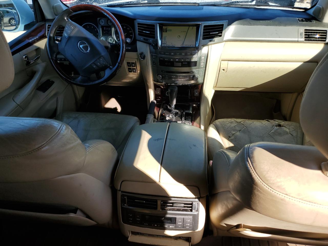 2011 Lexus LX VIN JTJHY7AX4B4060243 Copart auction photo, minor dent/scratches damage thumbnail 8
