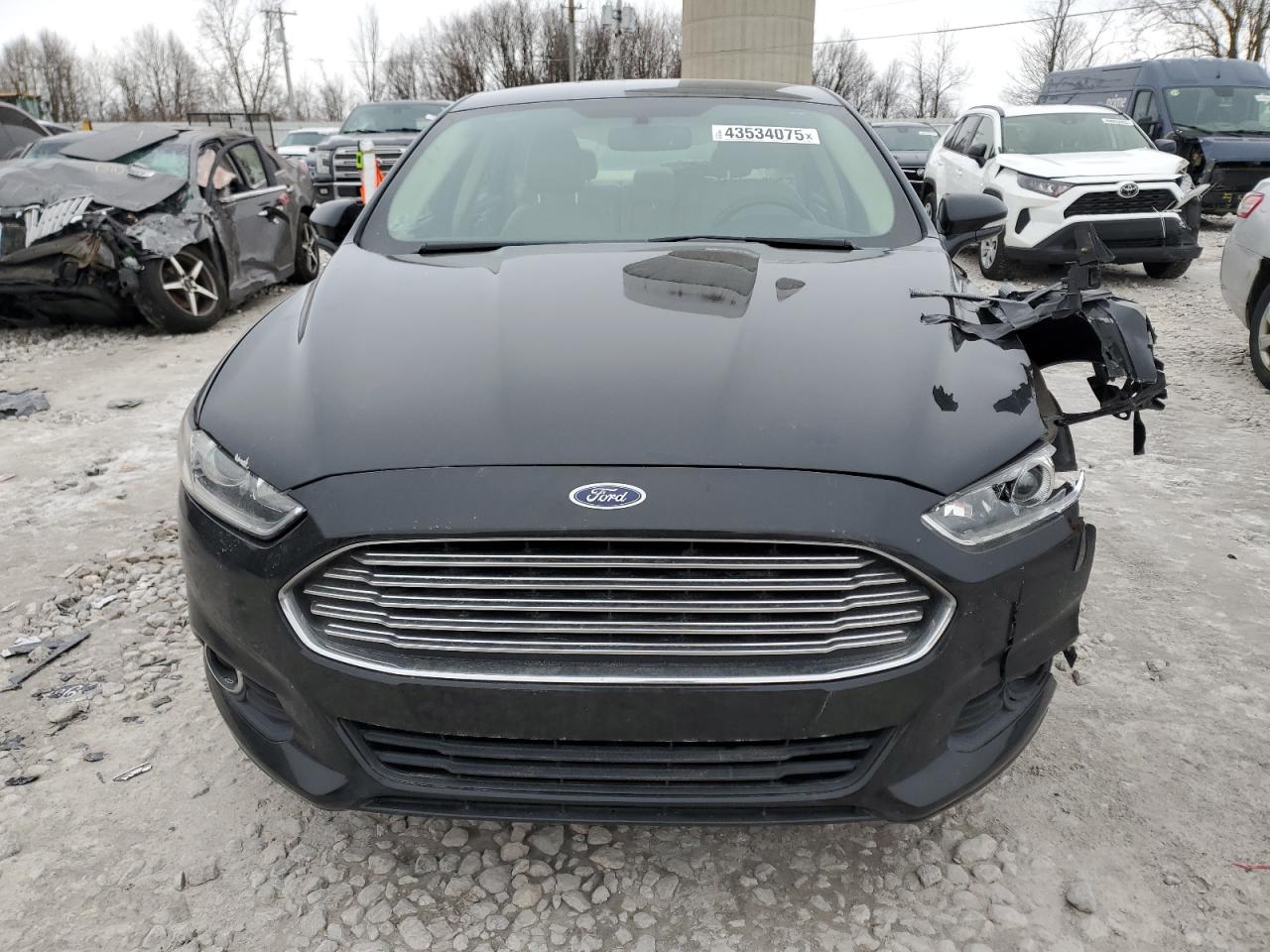 2013 Ford Fusion VIN 3FA6P0HR9DR250664 Copart auction photo, front end damage thumbnail 5