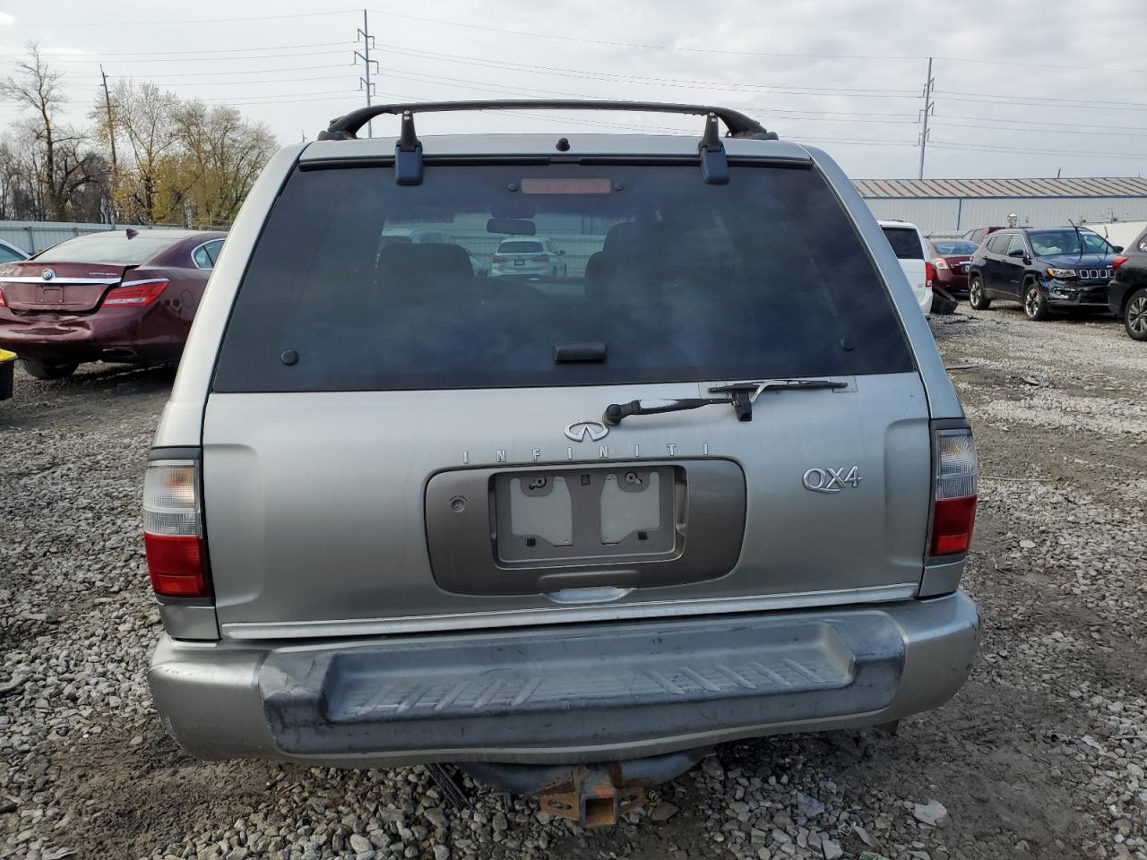 1999 Infiniti QX4 VIN JNRAR07Y3XW064787 Copart auction photo, side damage thumbnail 5