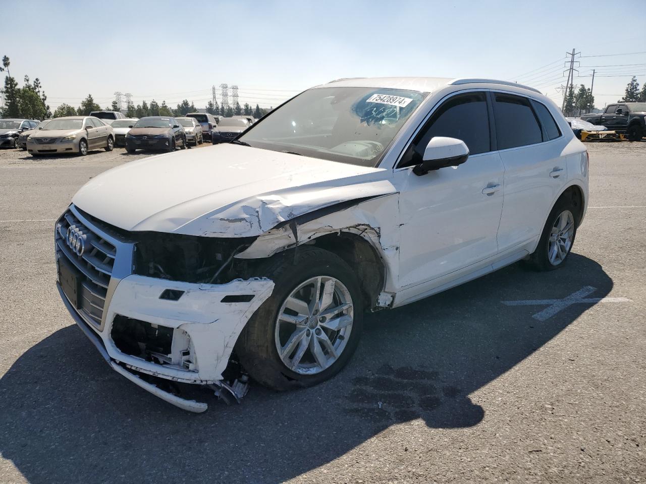 2020 Audi Q5 VIN WA1ANAFY5L2039890