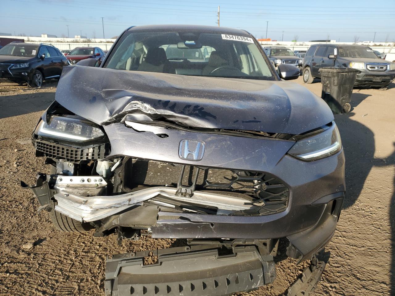 2024 Honda HR-V VIN 3CZRZ2H32RM729984 Copart auction photo, front end / minor dent/scratches damage thumbnail 5