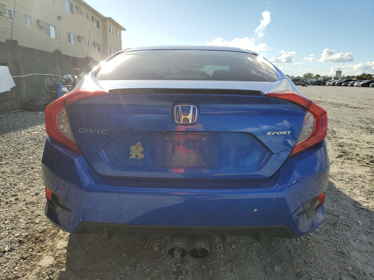 2020 Honda Civic VIN 19XFC2F81LE005004 Copart auction photo, front end damage thumbnail 6