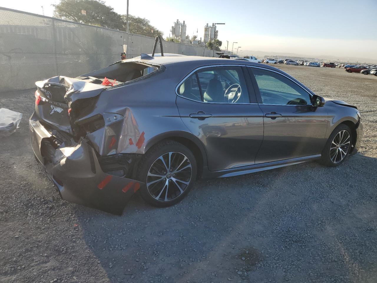 2020 Toyota Camry VIN 4T1G11AK5LU984580 Copart auction photo, rear end / front end damage thumbnail 3