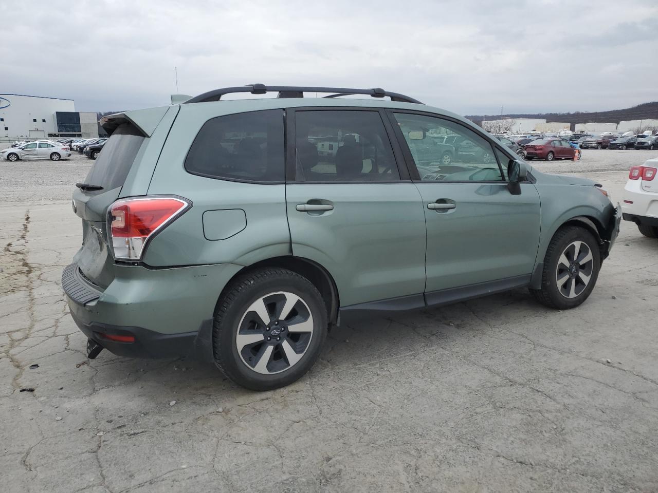 2017 Subaru Forester VIN JF2SJAECXHH510126 Copart auction photo, all over / hail damage thumbnail 3