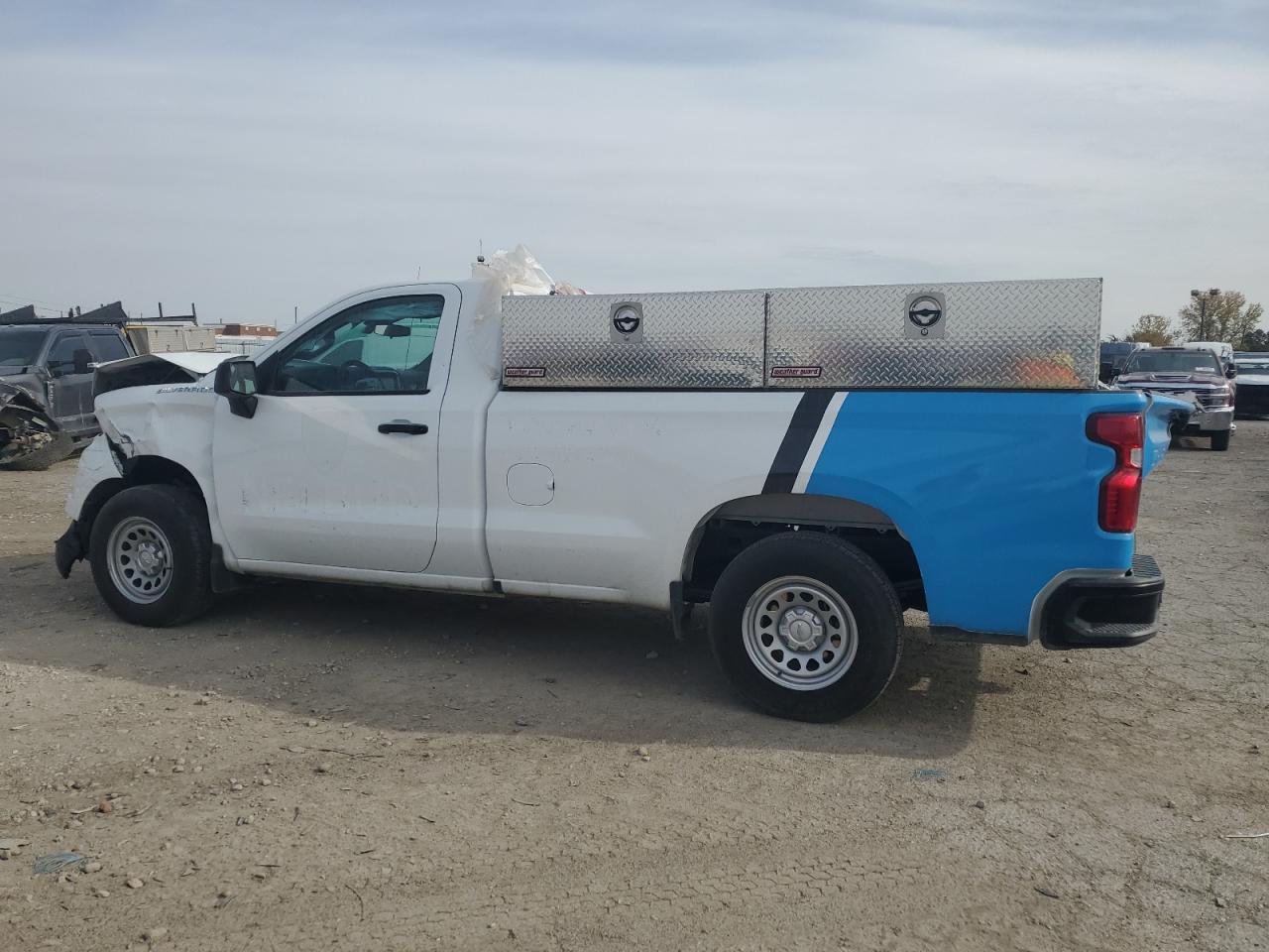 2023 Chevrolet Silverado VIN 3GCNDAEDXPG165751 Copart auction photo, all over / mechanical damage thumbnail 2