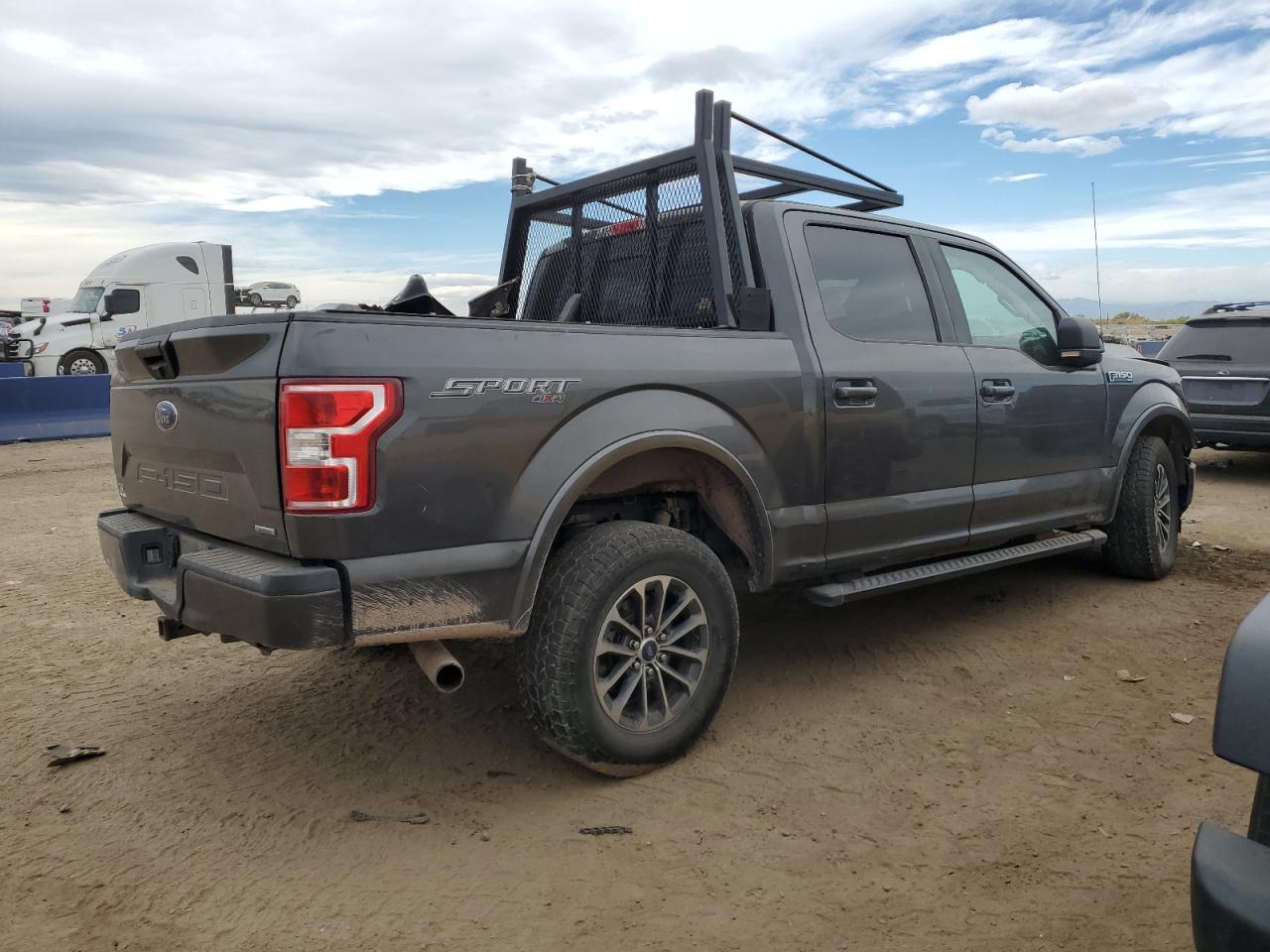 2019 Ford F-150 VIN 1FTEW1EP5KKF27992 Copart auction photo, all over damage thumbnail 3