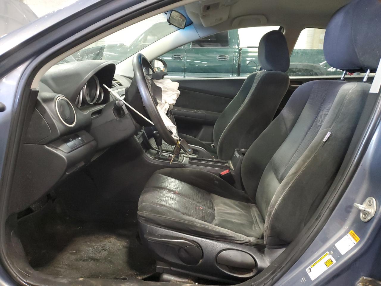 2009 Mazda 6 VIN 1YVHP81A595M26863 Copart auction photo, front end / side damage thumbnail 7