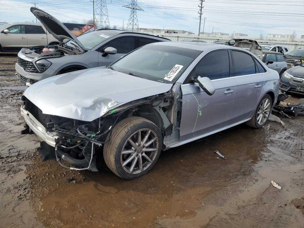 2015 Audi A4 VIN WAUFFAFL5FN036968