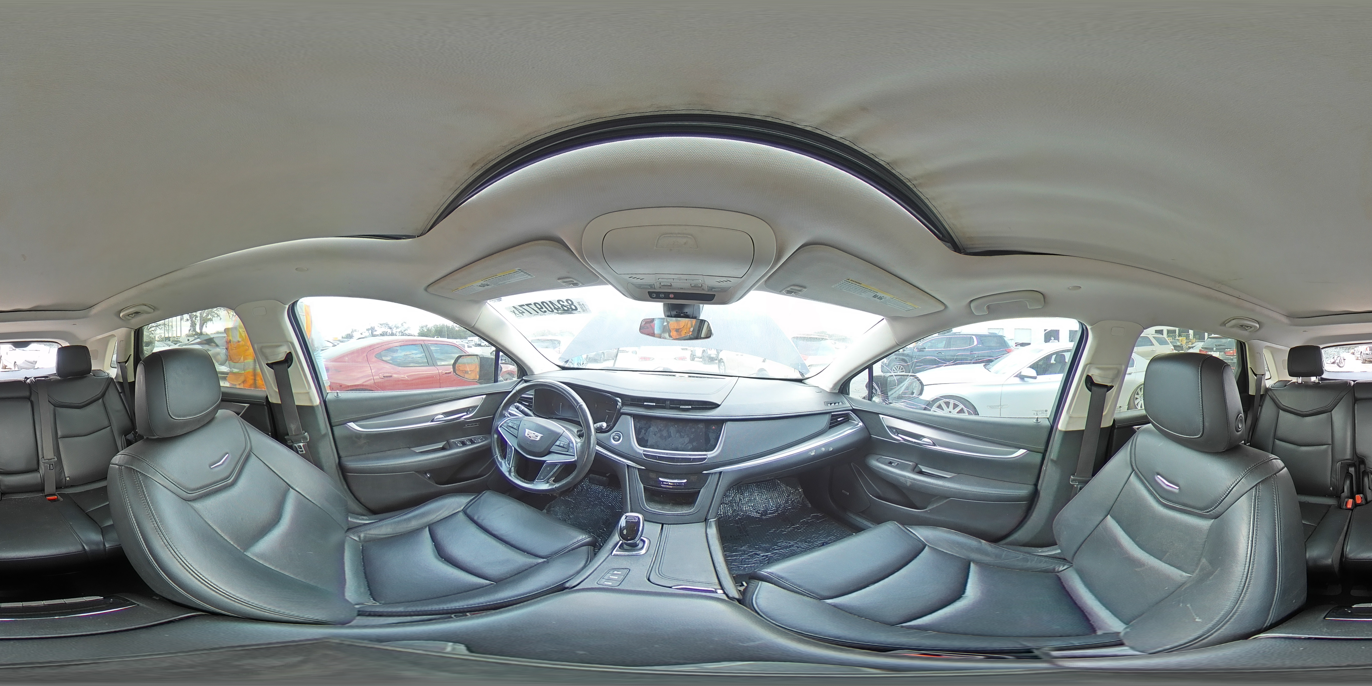 2019 Cadillac XT5 VIN 1GYKNFRSXKZ125498 Copart auction photo, side / rear end damage thumbnail 13