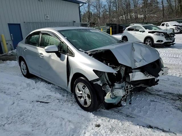 2015 Honda Civic VIN 19XFB2F50FE234321 Copart auction photo, front end / side damage thumbnail 14