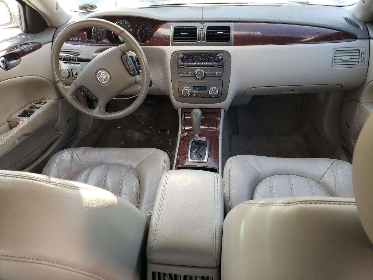 2008 Buick Lucerne VIN 1G4HD57218U173943 Copart auction photo, front end / side damage thumbnail 8