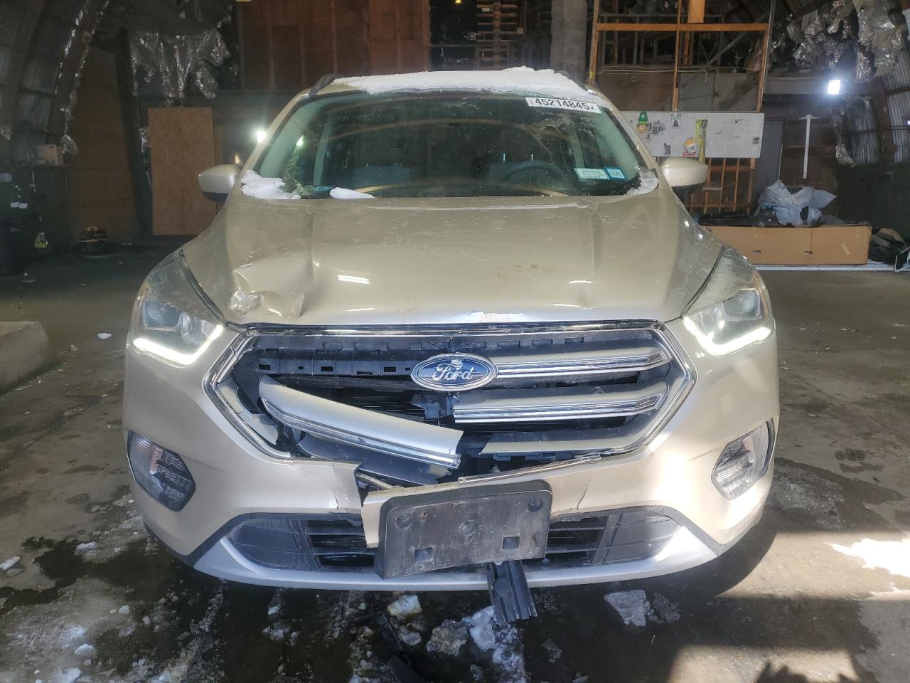 2017 Ford Escape VIN 1FMCU9GD3HUE42138 Copart auction photo, front end damage thumbnail 5