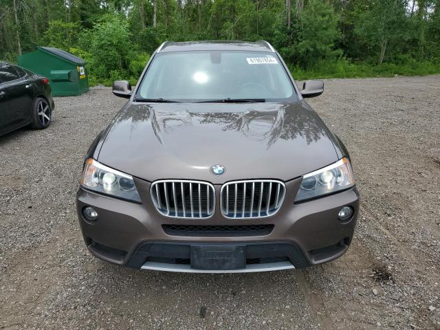 2013 BMW X3 VIN 5UXWX9C57D0A26071 Copart auction photo, rear end / side damage thumbnail 5