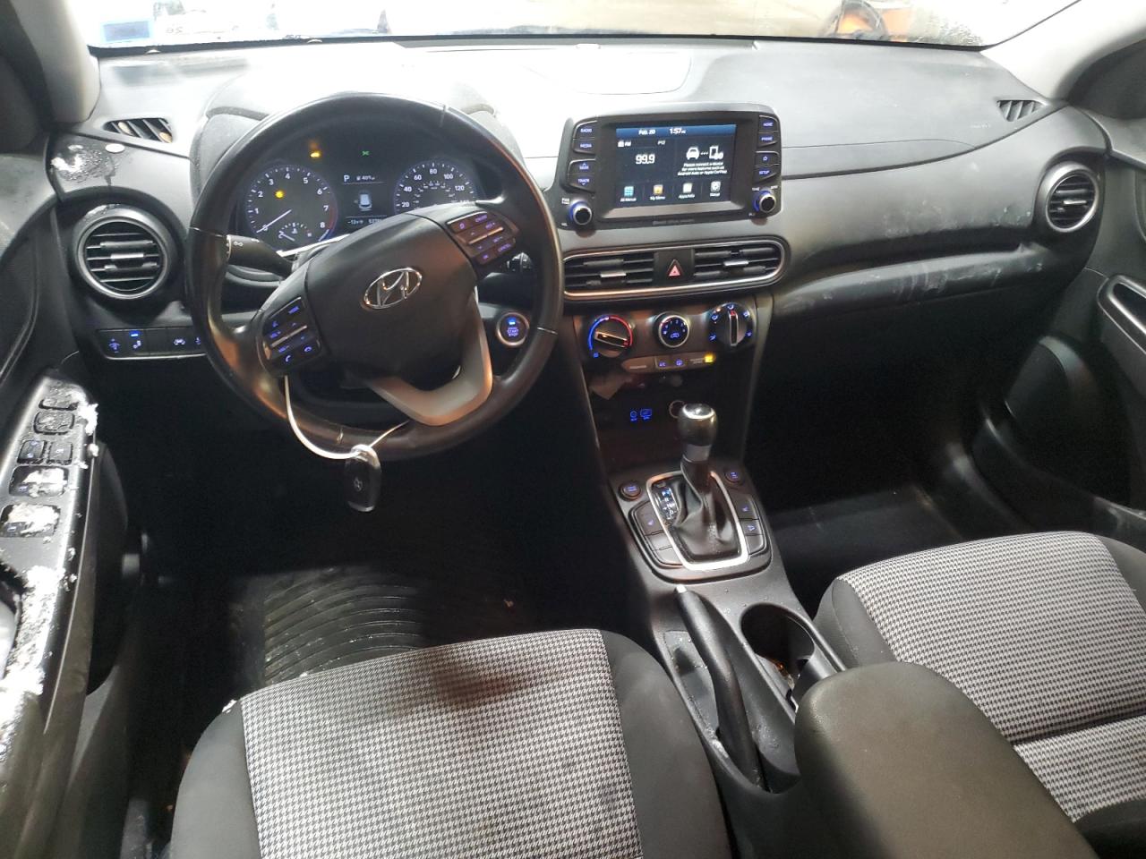 2020 Hyundai Kona VIN KM8K2CAA7LU498377 Copart auction photo, front end damage thumbnail 8
