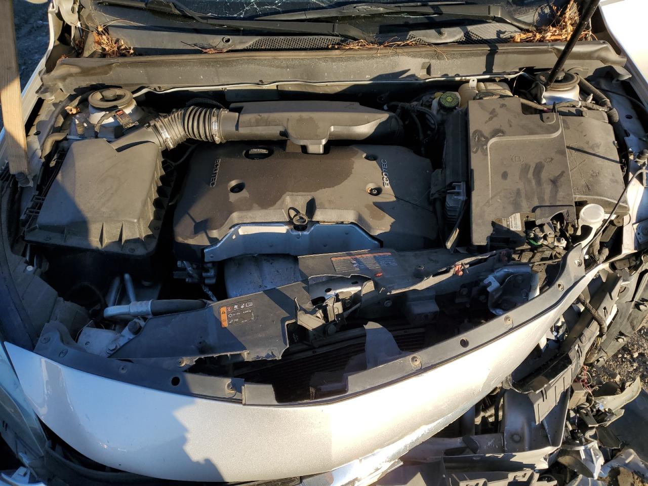 2015 Chevrolet Malibu VIN 1G11D5SL2FF139591 Copart auction photo, front end / side damage thumbnail 11