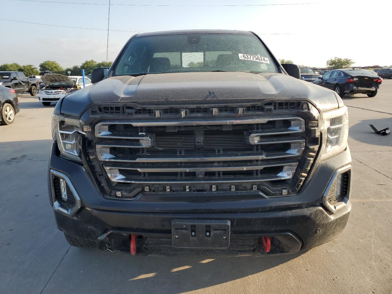 2021 GMC Sierra VIN 1GTP9EEL3MZ160749 Copart auction photo, rear end / front end damage thumbnail 5