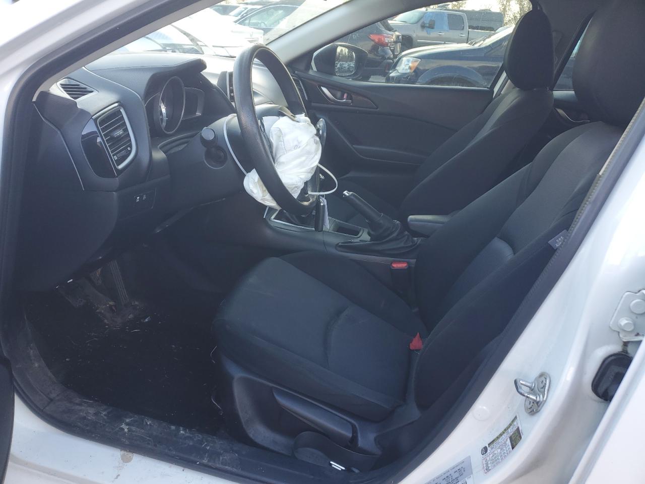 2014 Mazda 3 VIN JM1BM1K70E1199825 Copart auction photo, front end / rear end damage thumbnail 7