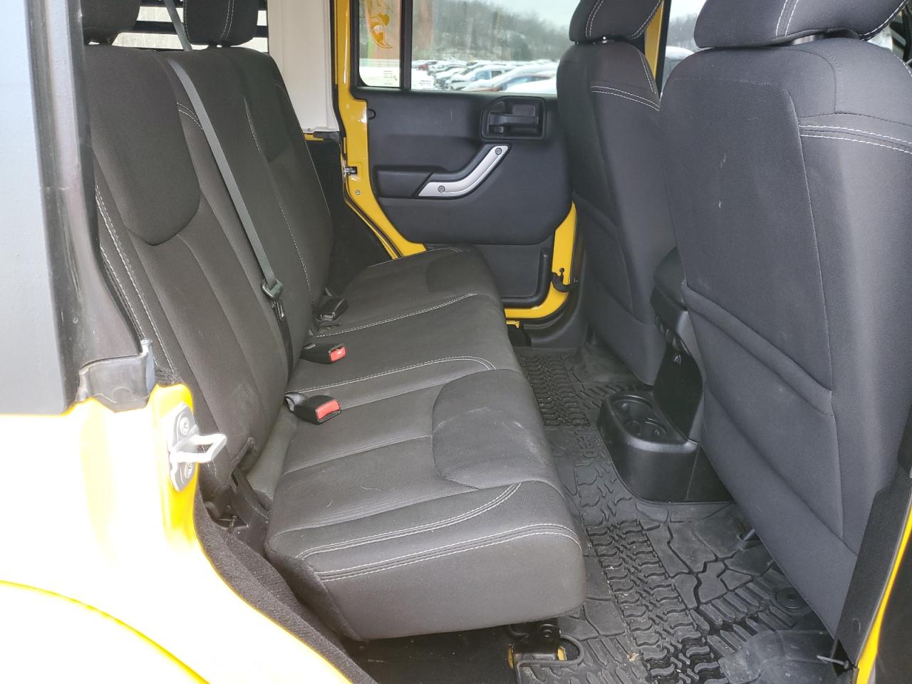 2015 Jeep Wrangler VIN 1C4BJWEG4FL581105 Copart auction photo, front end damage thumbnail 11