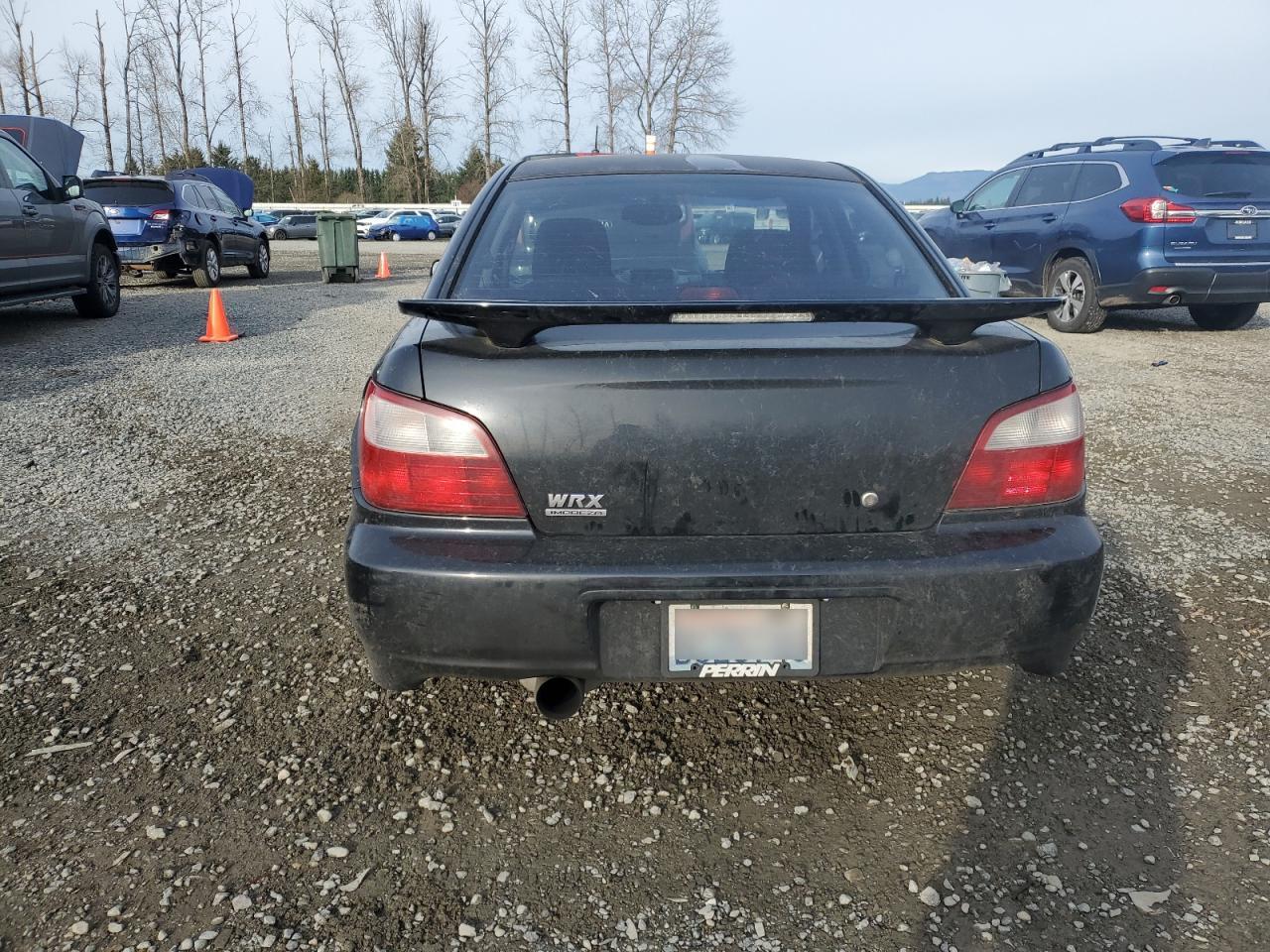 2002 Subaru WRX VIN JF1GD29642G522166 Copart auction photo, front end / side damage thumbnail 6