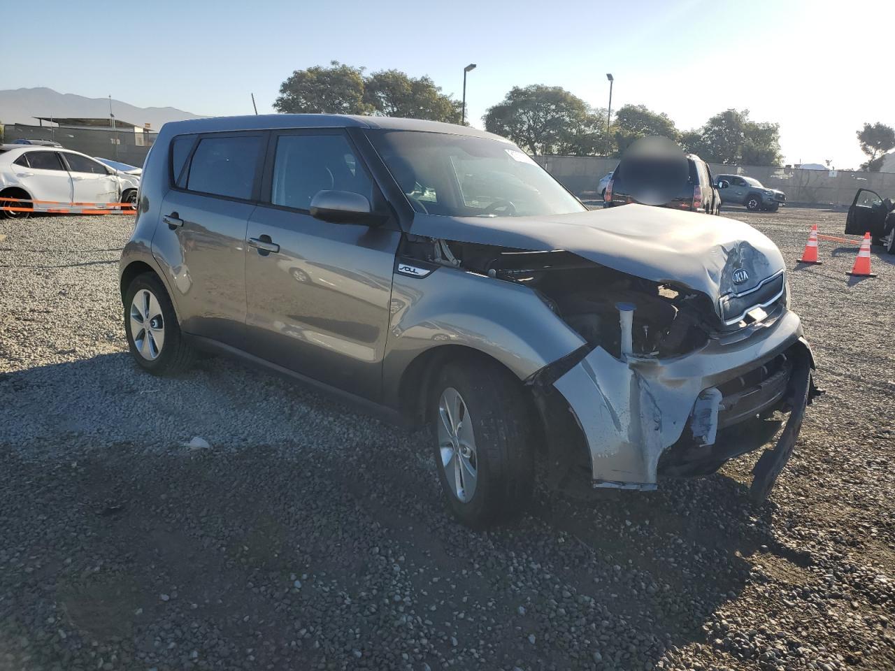 2016 KIA Soul VIN KNDJN2A28G7333730 Copart auction photo, front end damage thumbnail 4
