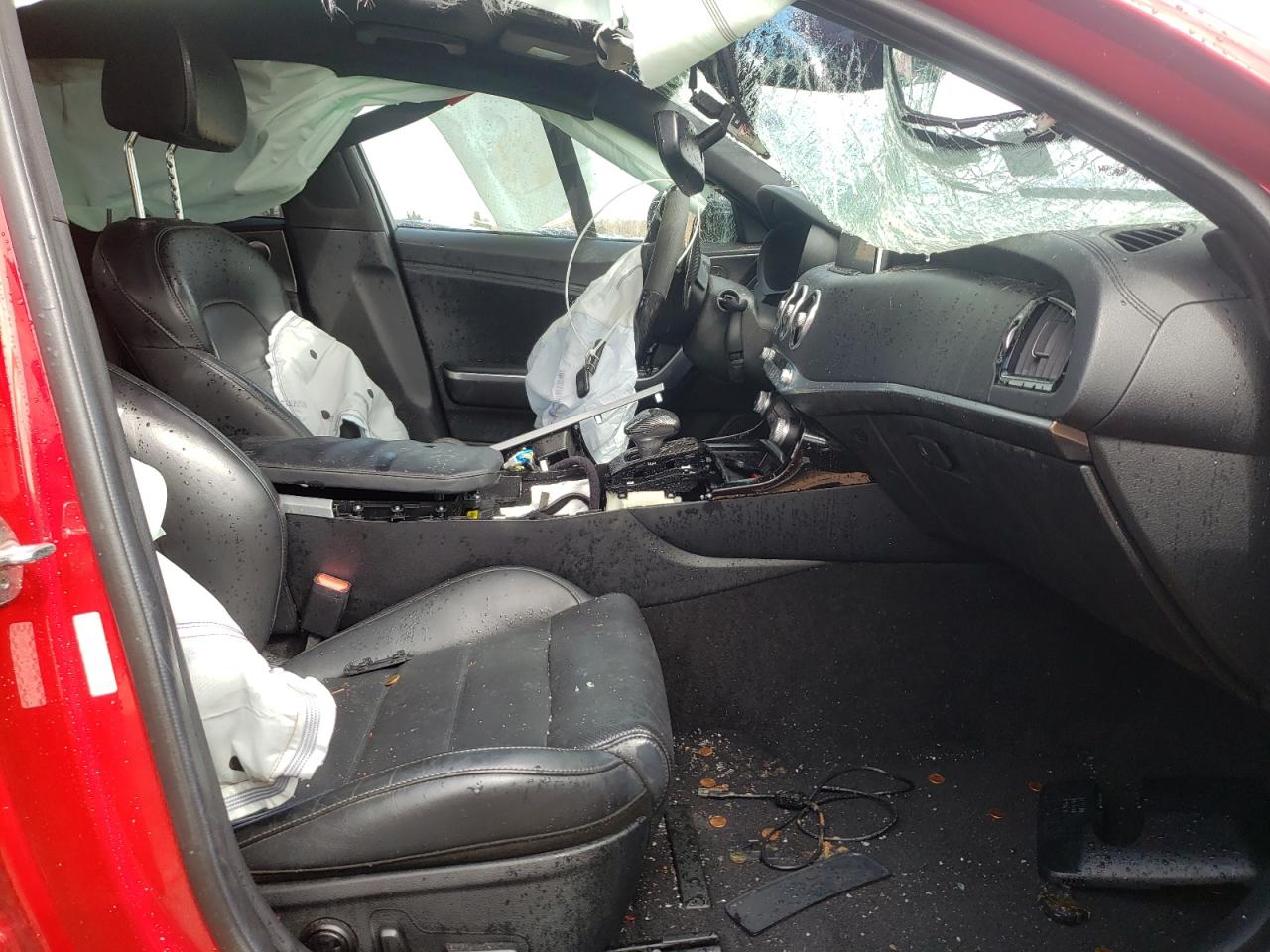 2018 KIA Stinger VIN KNAE55LC4J6019074 Copart auction photo, rollover damage thumbnail 7