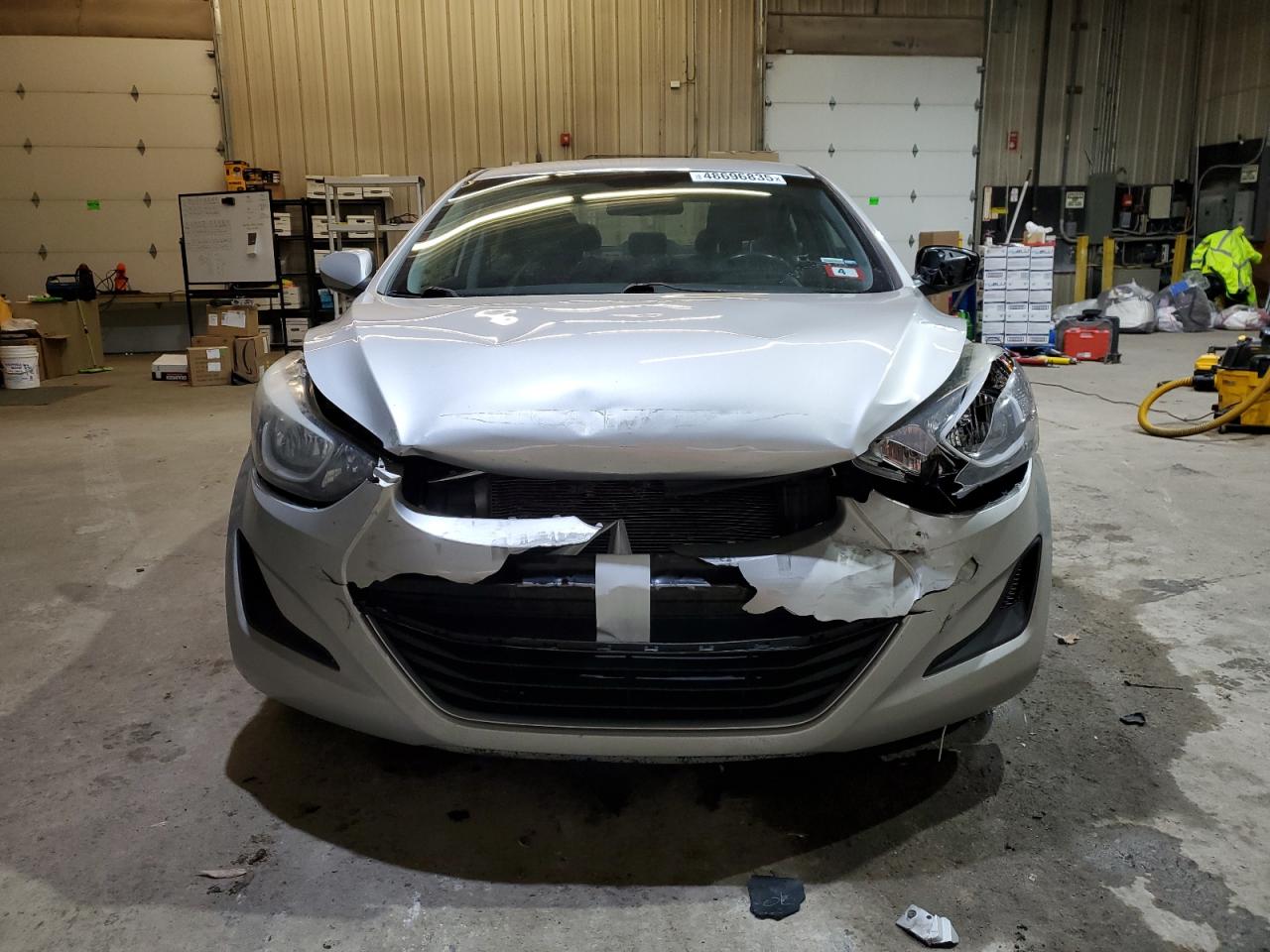 2016 Hyundai Elantra VIN 5NPDH4AE0GH767646 Copart auction photo, front end / minor dent/scratches damage thumbnail 5