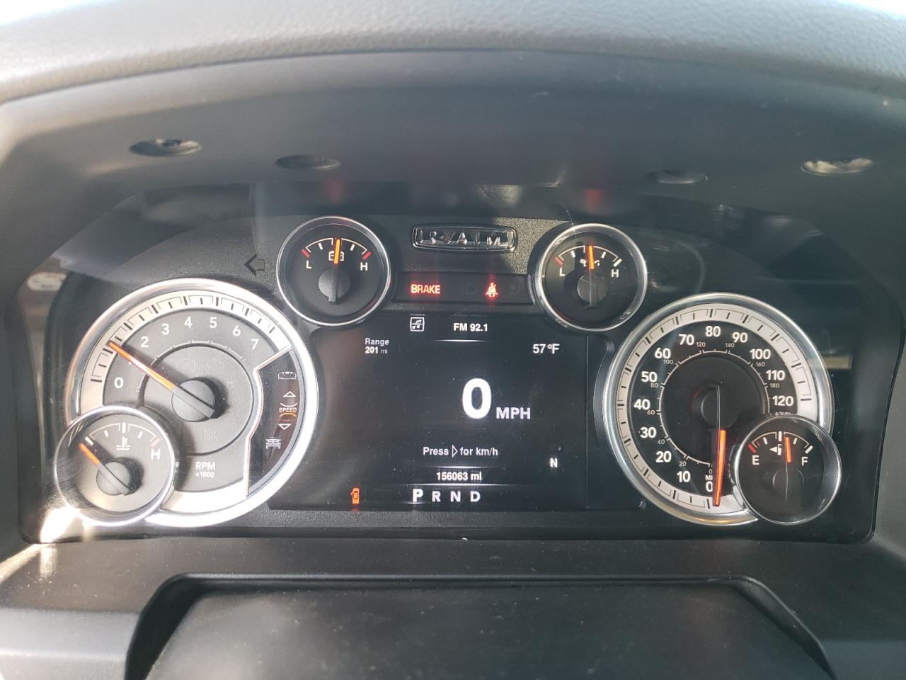 2016 RAM 1500 VIN 1C6RR7LT6GS331182 Copart auction photo, rear end / side damage thumbnail 9