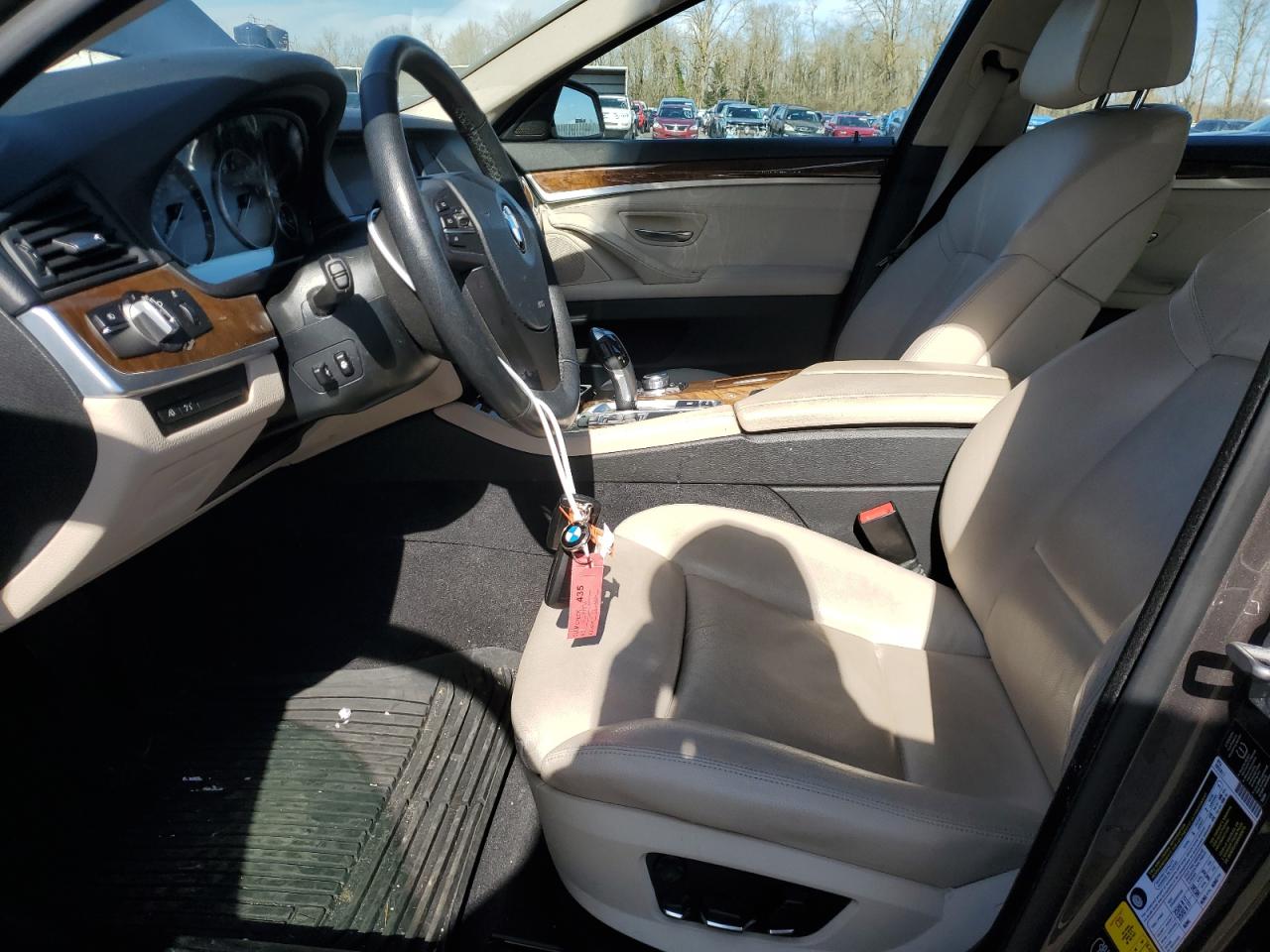 2012 BMW 5er VIN WBAXH5C52CDW10097 Copart auction photo, mechanical damage thumbnail 7