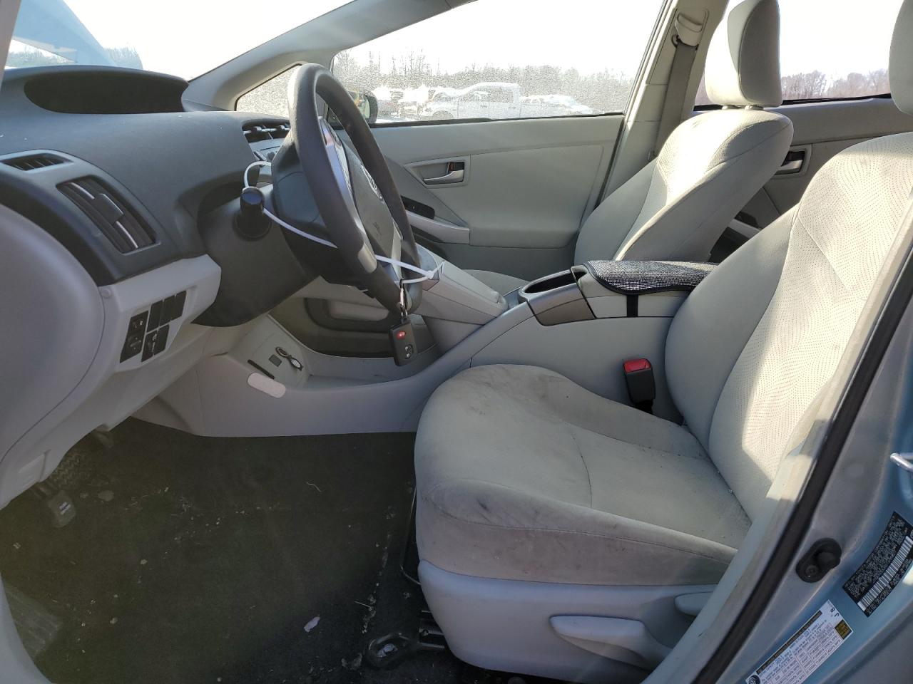2013 Toyota Prius VIN JTDKN3DU5D1695827 Copart auction photo, all over damage thumbnail 7