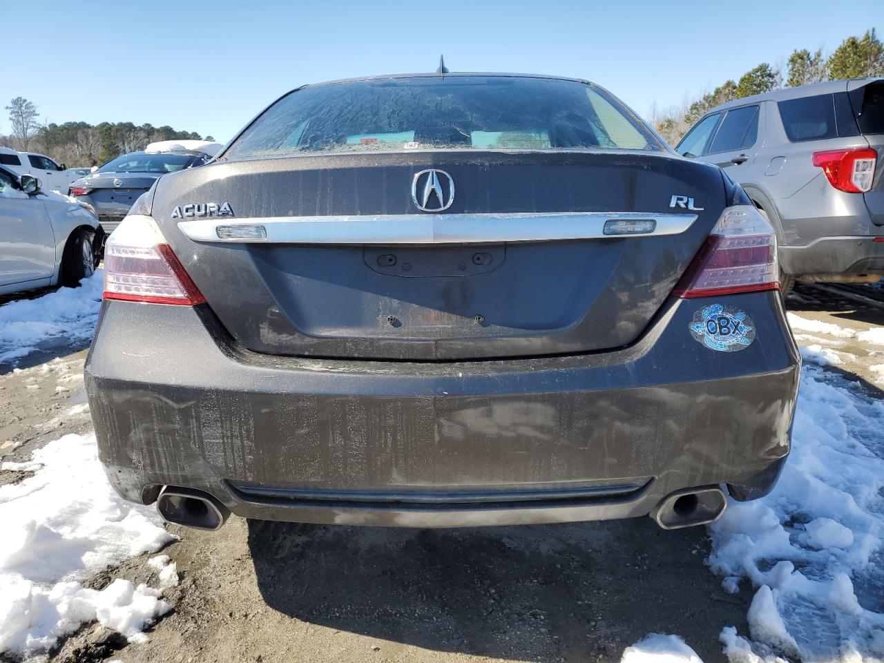 2010 Acura RL VIN JH4KB2F67AC000344 Copart auction photo, mechanical / minor dent/scratches damage thumbnail 6