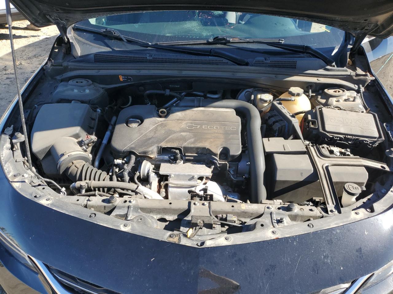 2016 Chevrolet Malibu VIN 1G1ZE5ST9GF208942 Copart auction photo, side / rear end damage thumbnail 11