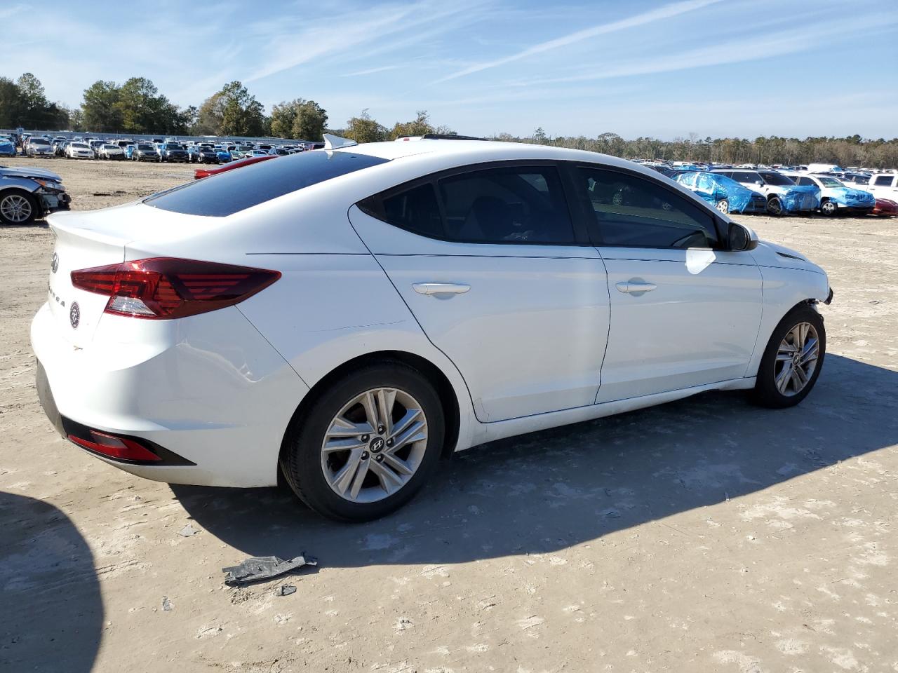 2019 Hyundai Elantra VIN 5NPD84LF8KH416403 Copart auction photo, front end damage thumbnail 3