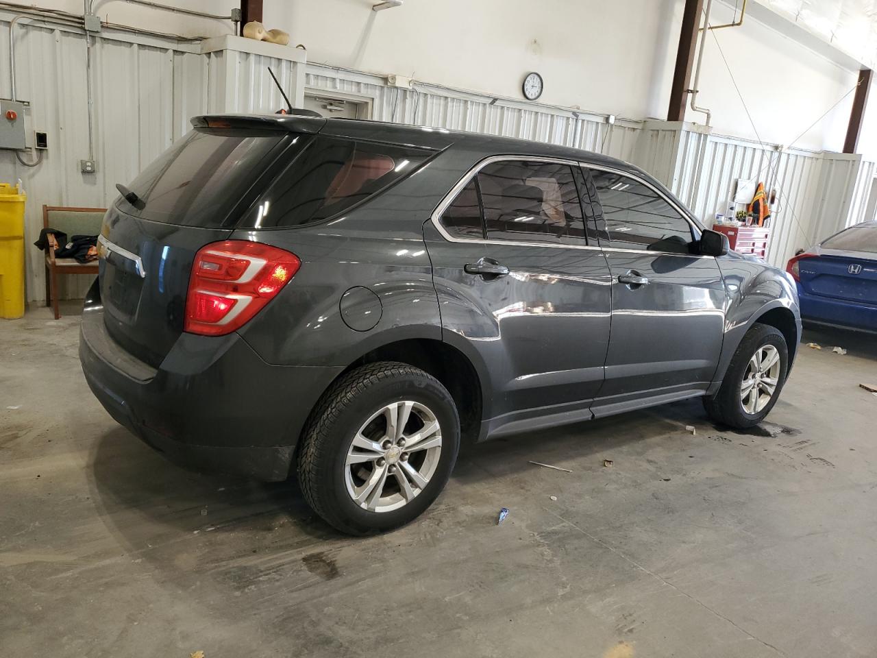 2017 Chevrolet Equinox VIN 2GNALBEK0H1539226 Copart auction photo, front end damage thumbnail 3