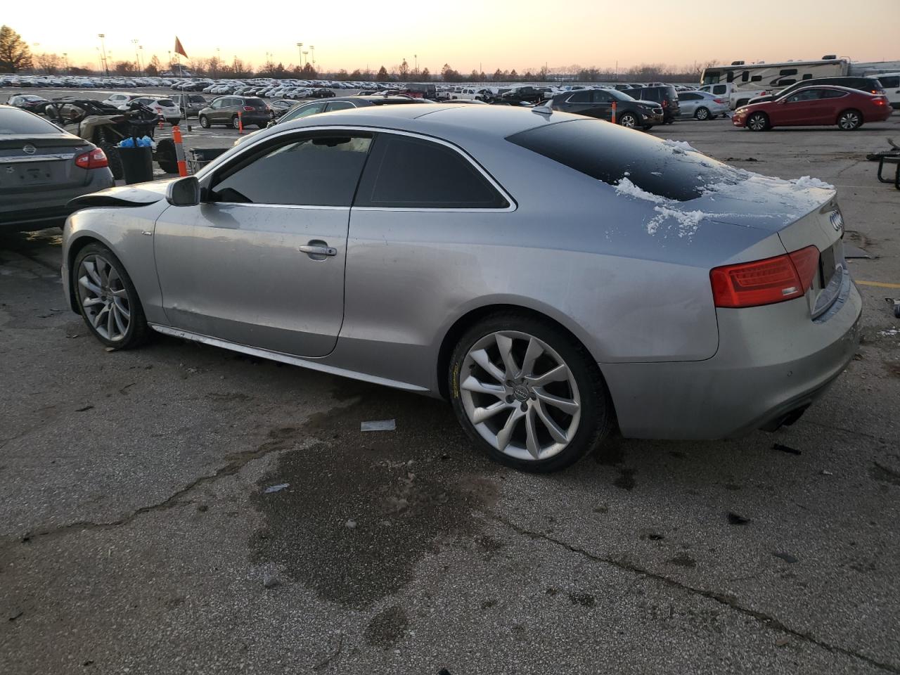 2016 Audi A5 VIN WAUM2AFR6GA030712 Copart auction photo, front end damage thumbnail 2
