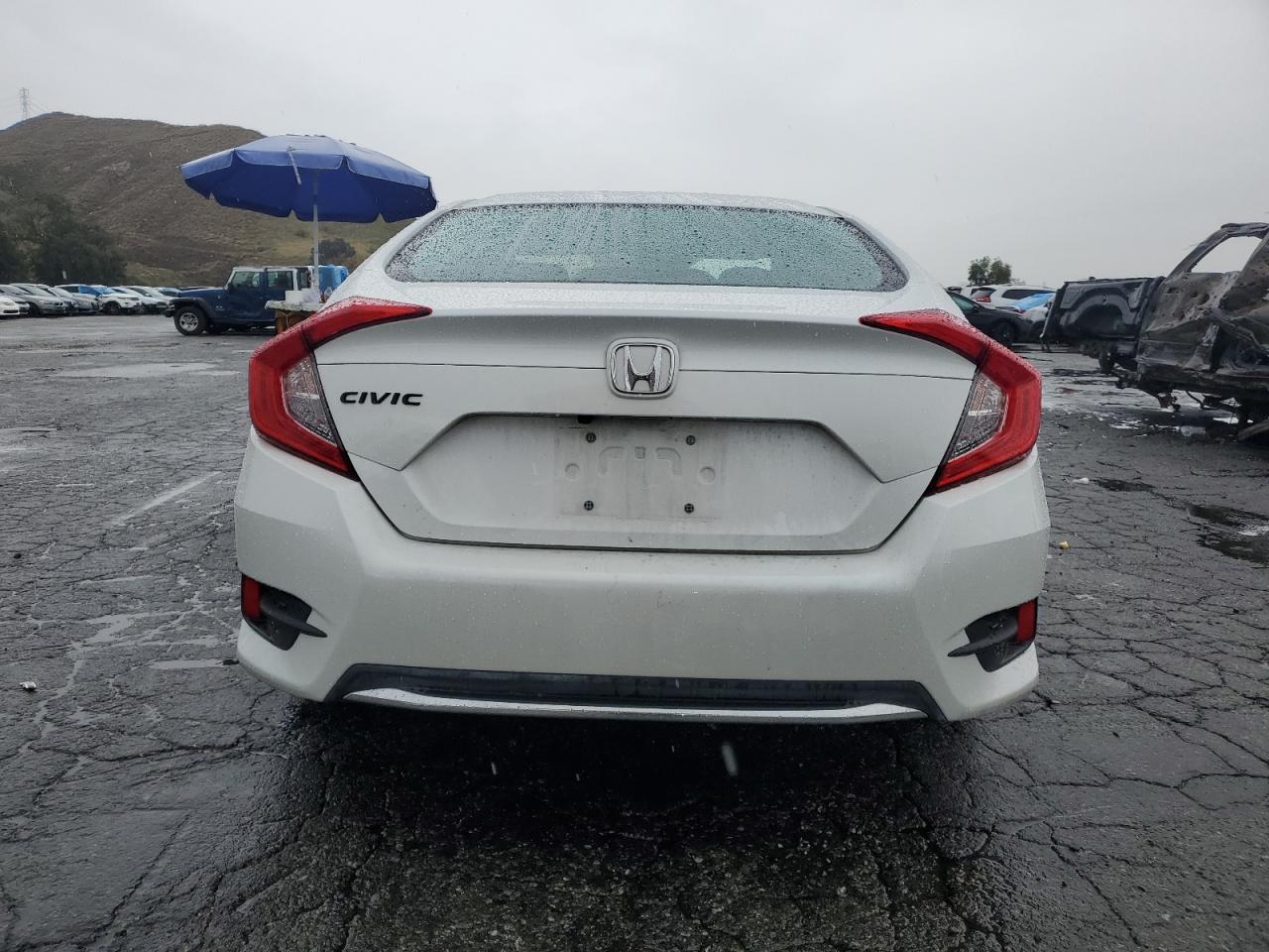2020 Honda Civic VIN 2HGFC2F69LH537024 Copart auction photo, front end / side damage thumbnail 6