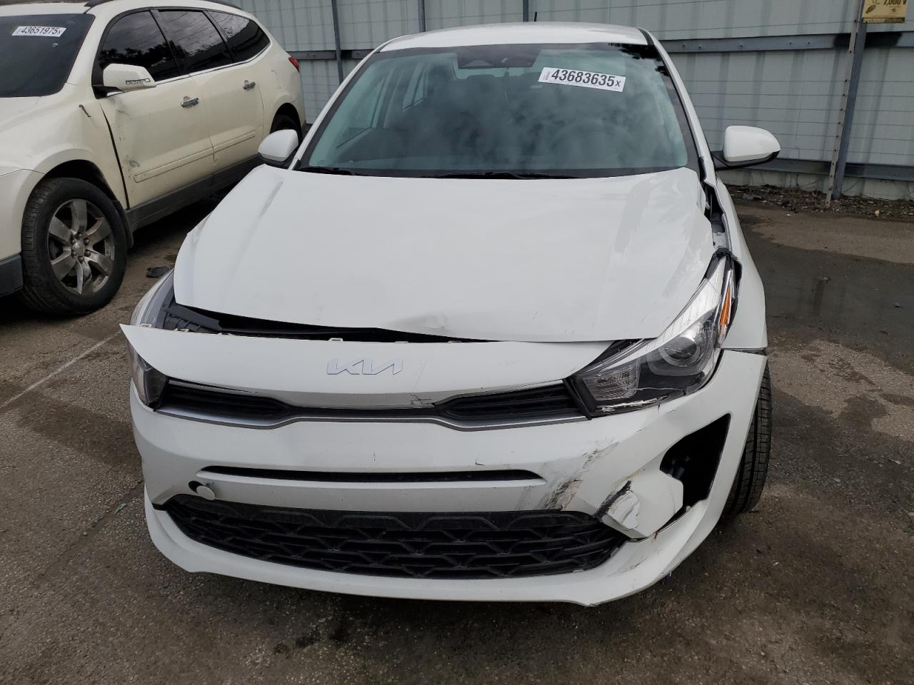 2023 KIA Rio VIN 3KPA24ADXPE513071 Copart auction photo, front end damage thumbnail 5