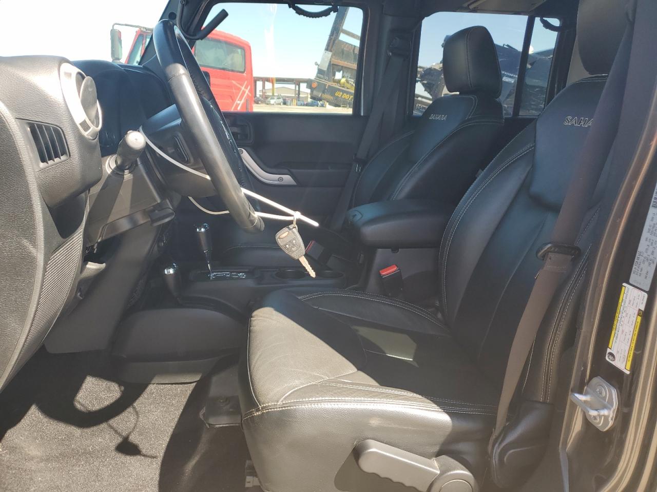 2017 Jeep Wrangler VIN 1C4HJWEG4HL724261 Copart auction photo, front end / side damage thumbnail 7