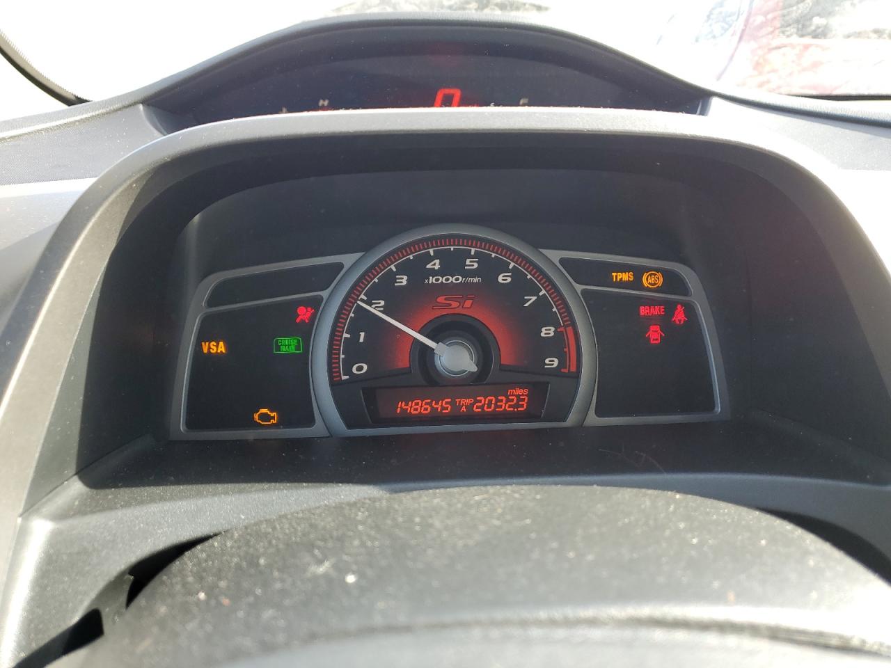 2009 Honda Civic VIN 2HGFA55559H703306 Copart auction photo, front end / minor dent/scratches damage thumbnail 9